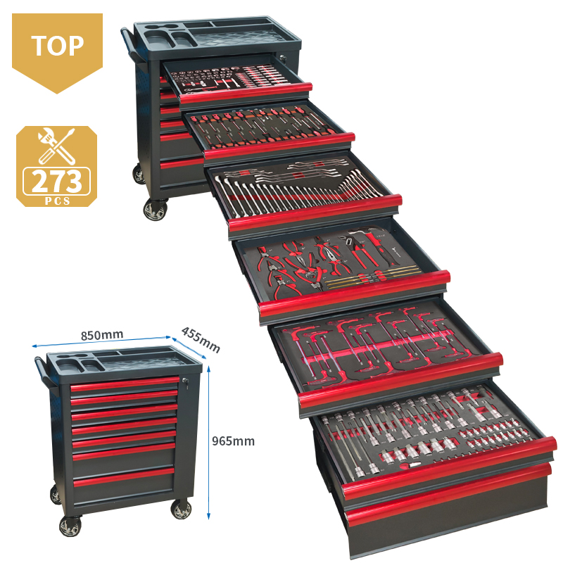 Tools Trolley For Workshop - Тележка для инструментов с 7 ящиками