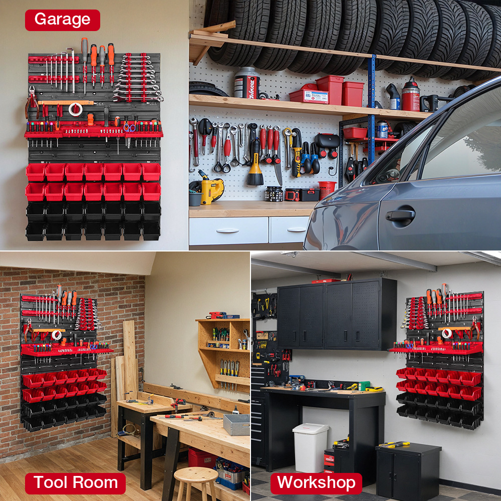 Workshop Tools Wall - Настенная полка для инструментов, держатели для