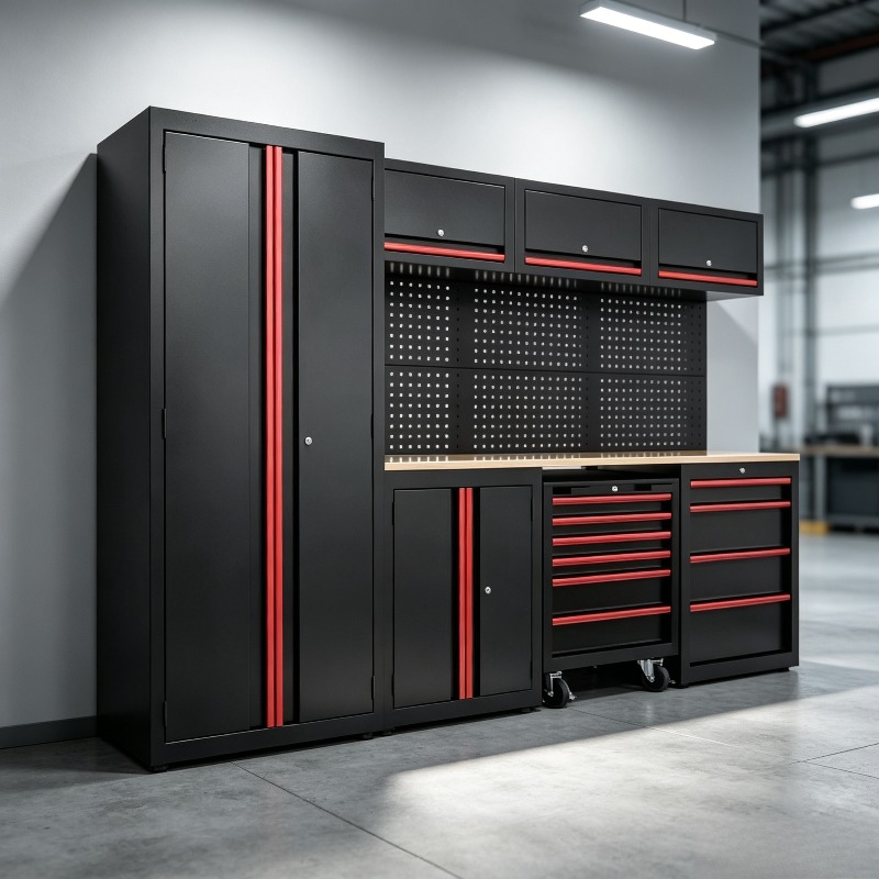 Tools Trolley For Workshop - Настраиваемая рабочая станция для мастерской, групповой