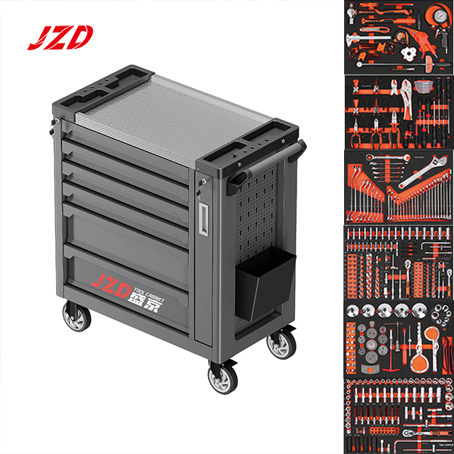 Ящик для инструментов JZD на 5 – обзор и цена Tools Trolley For Workshop