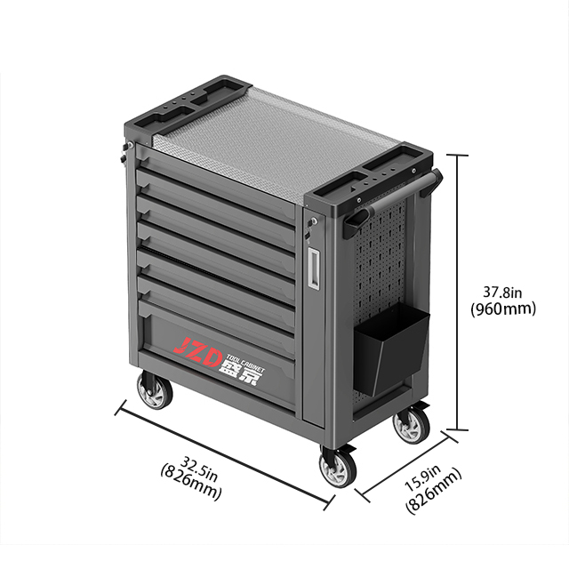 Ящик для инструментов JZD на 5 – обзор и цена Tools Trolley For Workshop