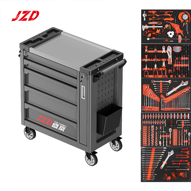 Ящик для инструментов JZD на 5 – обзор и цена Tools Trolley For Workshop