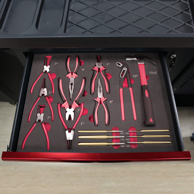 Тележка для инструментов с 7 я – обзор и цена Tools Trolley For Workshop