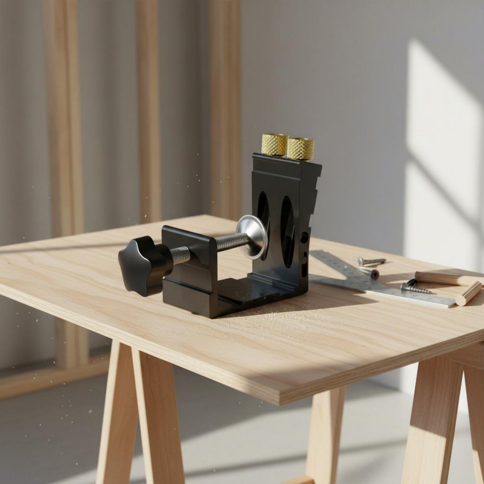Угловой сверлильный шаблон 15  – обзор и цена Workshop Joinery Tools