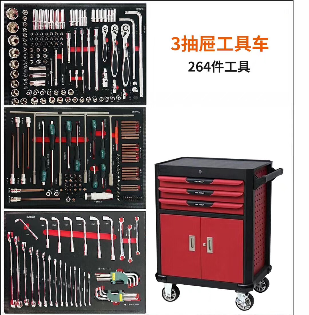 Металлический инструментальный – обзор и цена Tools Trolley For Workshop